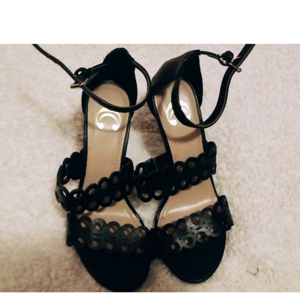 Black heels